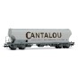HJS6304-Jouef HJS6304 Bogie hopper wagons with curved sides, for transporting sugar, Cantalou