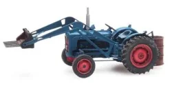 Artitec 387.313 Blue FORD Tractor with Fork and Counterweight - Art...
