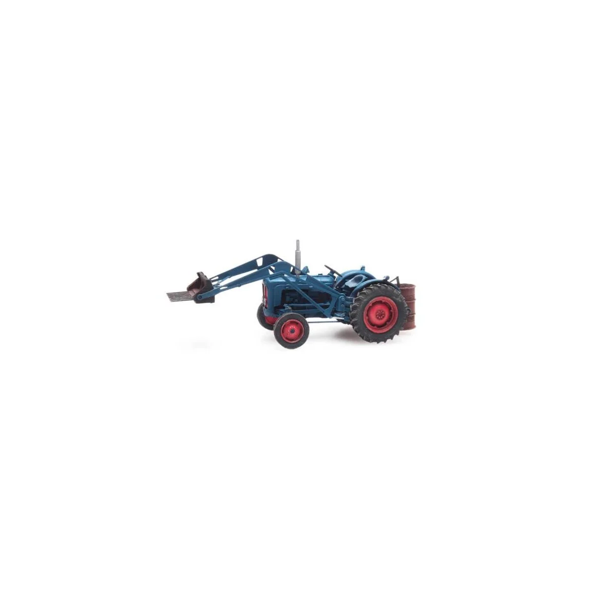 Artitec 387.313 Blue FORD Tractor with Fork and Counterweight - Art... Artitec 387.313 Blue FORD Tractor with Fork and Counterweight - Art...