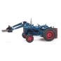 Arti_387.313-Artitec 387.313 Tracteur FORD Bleu avec fourche et contrepoids