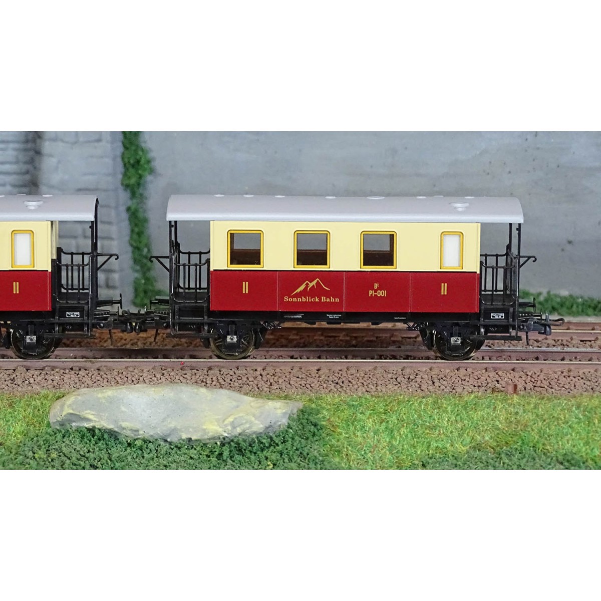 Roco 6200063 Set de 3 voitures voyageurs à crémaillère, EINSTELLER, Sonnblick-Bahn Roco Roco_6200063 - 5