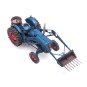 Arti_387.313-Artitec 387.313 Blue FORD Tractor with Fork and Counterweight