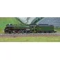 HNS2542-Arnold HNS2542 Locomotive vapeur 141 R 1244, SNCF, roues boxpok, livrée verte, lignes rouges, échelle N