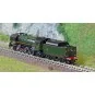 HNS2542-Arnold HNS2542 Locomotive vapeur 141 R 1244, SNCF, roues boxpok, livrée verte, lignes rouges, échelle N