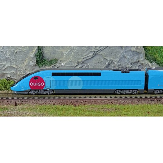 KATO_101763-Kato 101763 TGV Duplex SNCF, Ouigo, 10 éléments, échelle N