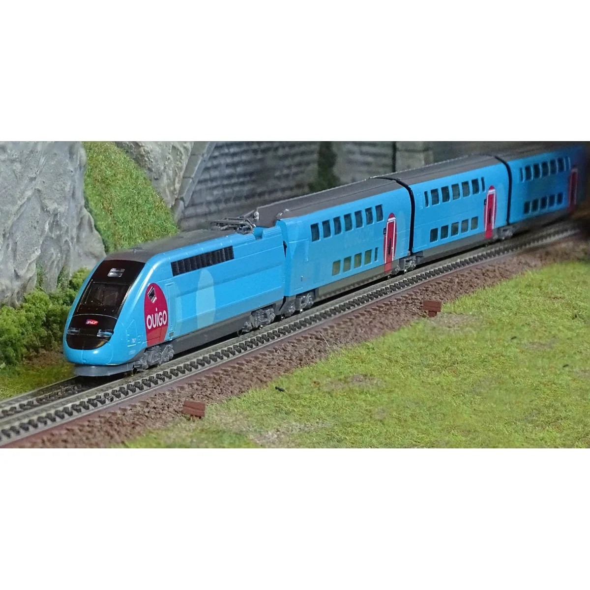 Kato 101763 TGV Duplex SNCF, Ouigo, 10 units, N scale