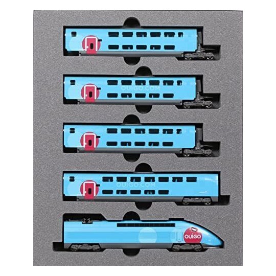KATO_101763-Kato 101763 TGV Duplex SNCF, Ouigo, 10 units, N scale