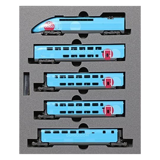 KATO_101763-Kato 101763 TGV Duplex SNCF, Ouigo, 10 units, N scale