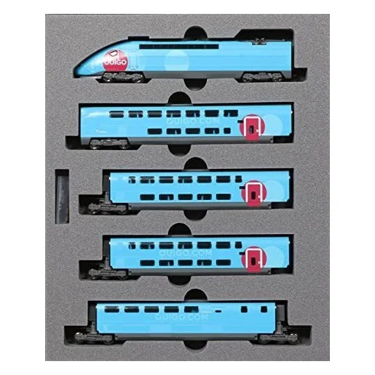 KATO_101763-Kato 101763 TGV Duplex SNCF, Ouigo, 10 units, N scale