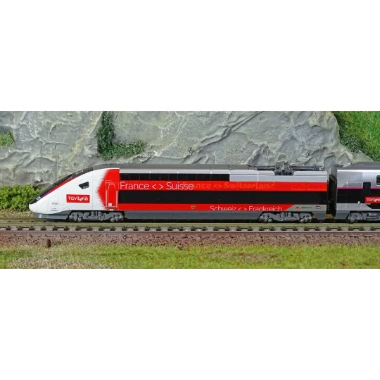 KATO_101762-Kato 101762 TGV Duplex SNCF, Lyria, 10 units, N scale