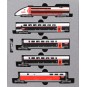 KATO_101762-Kato 101762 TGV Duplex SNCF, Lyria, 10 units, N scale