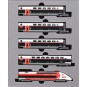 KATO_101762-Kato 101762 TGV Duplex SNCF, Lyria, 10 units, N scale