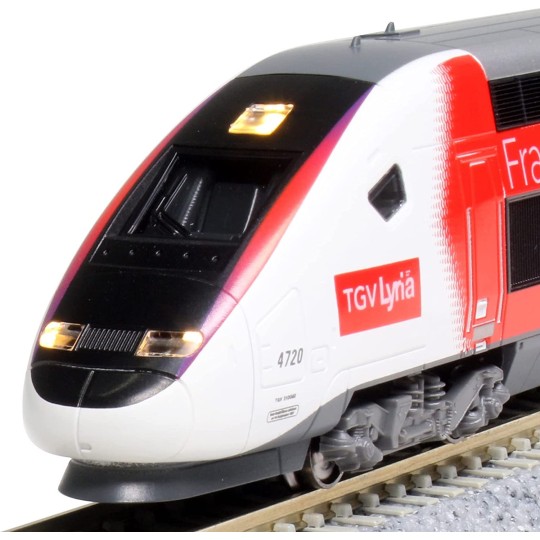 KATO_101762-Kato 101762 TGV Duplex SNCF, Lyria, 10 éléments, échelle N