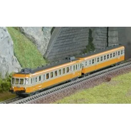 Arnold HN2637S Autorail diesel RGP 2 modernisé , SNCF, orange/gris béton, échelle N, sonore Arnold HN2637S - 1