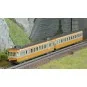 Arnold HN2637S RGP 2 modernized diesel railcar, SNCF, orange/concre... HN2637S-Arnold HN2637S RGP 2 modernized diesel railcar, SNCF, orange/concrete grey, N scale, sound-equipped
