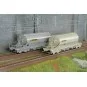 Jouef HJ6229 Set of 2 Taoos bogie hopper wagons, VTG, Simotra HJ6229-Jouef HJ6229 Set of 2 Taoos bogie hopper wagons, VTG, Simotra