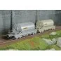 Jouef HJ6229 Set of 2 Taoos bogie hopper wagons, VTG, Simotra HJ6229-Jouef HJ6229 Set of 2 Taoos bogie hopper wagons, VTG, Simotra