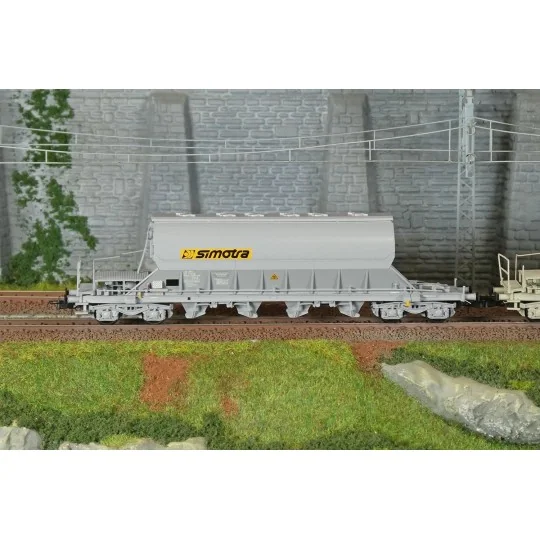 HJ6229-Jouef HJ6229 Set de 2 wagons trémies à bogies Taoos, VTG, Simotra