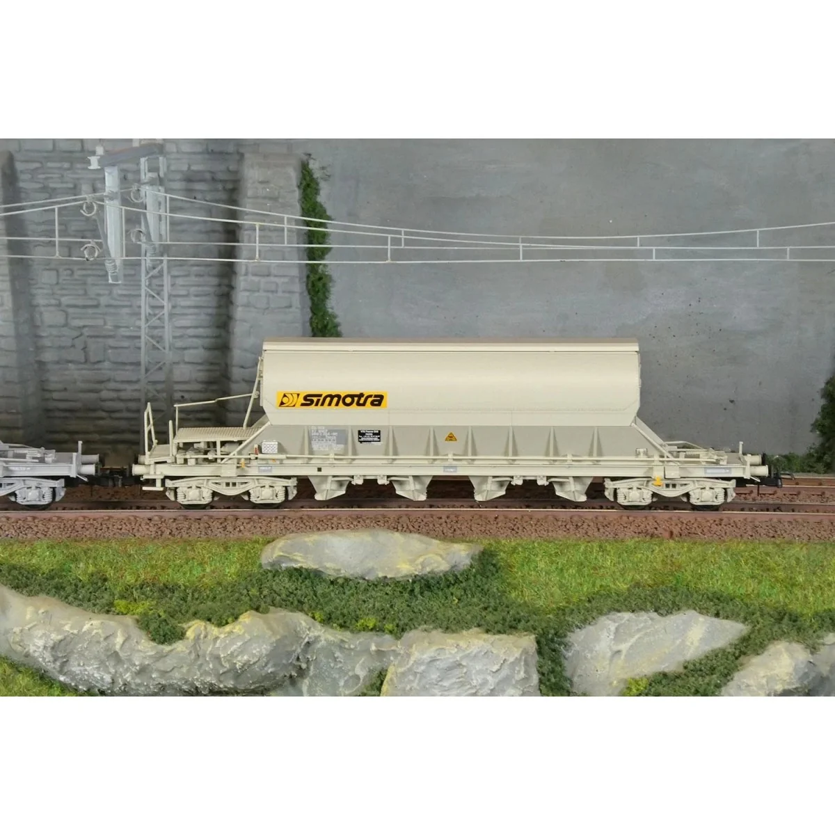 Jouef HJ6229 Set of 2 Taoos bogie hopper wagons, VTG, Simotra - HJ6229