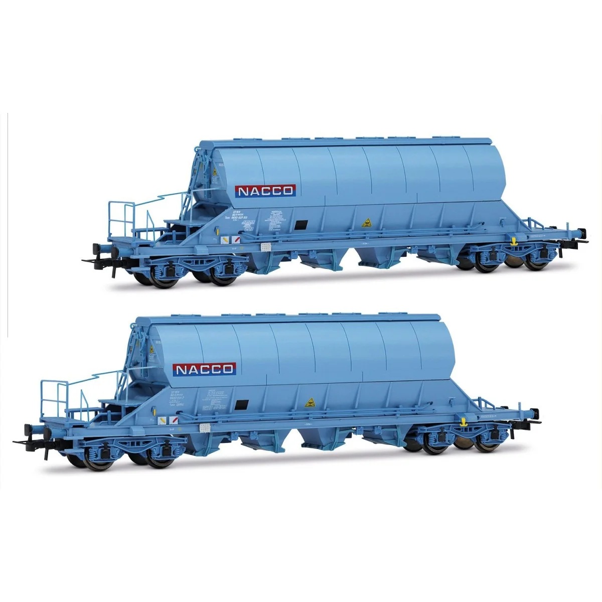 Jouef HJ6230 Set de 2 wagons trémies à bogies Taoos, livrés bleus, NACCO Jouef HJ6230 - 5