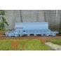 Jouef HJ6230 Set of 2 Taoos bogie hopper wagons, blue livery, NACCO HJ6230-Jouef HJ6230 Set of 2 Taoos bogie hopper wagons, blue livery, NACCO