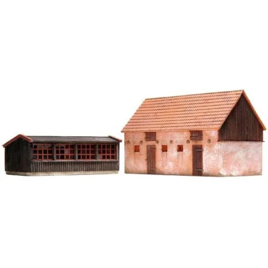 Arti_10.198-Artitec 10.198 Chicken and Pigsty Kit