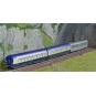 HN4474-Arnold HN4474 Set of 3 passenger cars "Train Expo", SNCF, 1 bar car and 2 sleeping cars, N scale
