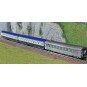 HN4474-Arnold HN4474 Set de 3 voitures voyageurs "Train Expo", SNCF, 1 voiture-bar et 2 voitures-lits, échelle N