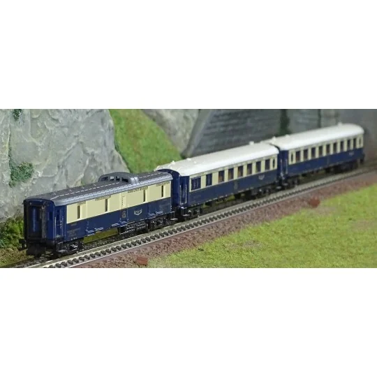HN4489-Arnold HN4489 Set de 3 voitures voyageurs "Etoile du Nord", CIWL, DD3 / VPC Flèche d'Or / VP Étoile du Nord, échelle N