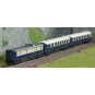 HN4489-Arnold HN4489 Set de 3 voitures voyageurs "Etoile du Nord", CIWL, DD3 / VPC Flèche d'Or / VP Étoile du Nord, échelle N