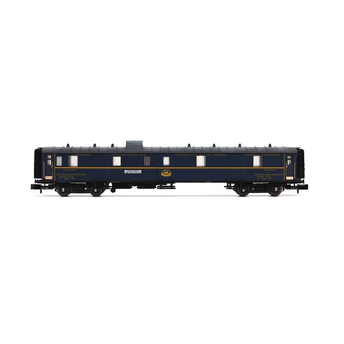 Arnold HN4490 Set of 3 passenger cars "Edelweiss Pullman Express", ...