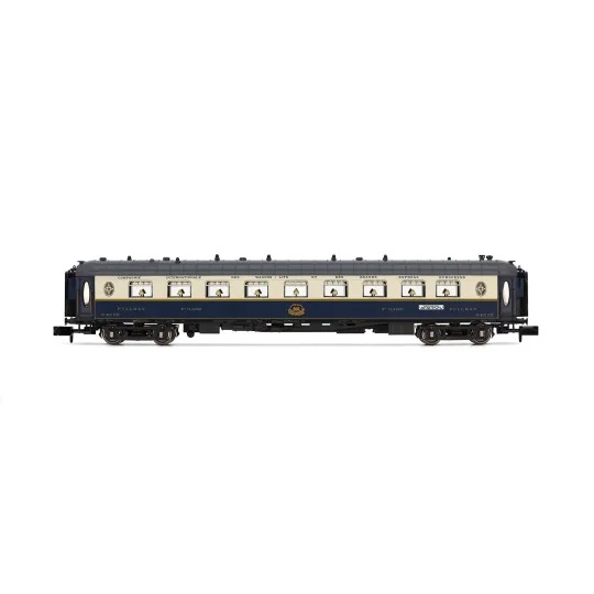 Arnold HN4491 Set of 3 passenger cars "Edelweiss Pullman Express", ... HN4491-Arnold HN4491 Set of 3 passenger cars "Edelweiss Pullman Express", CIWL, DD3/VPC Golden Arrow/VP North Star, N scale