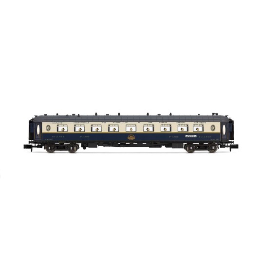 HN4491-Arnold HN4491 Set of 3 passenger cars "Edelweiss Pullman Express", CIWL, DD3/VPC Golden Arrow/VP North Star, N scale