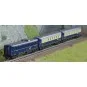 Arnold HN4491 Set of 3 passenger cars "Edelweiss Pullman Express", ... HN4491-Arnold HN4491 Set of 3 passenger cars "Edelweiss Pullman Express", CIWL, DD3/VPC Golden Arrow/VP North Star, N scale