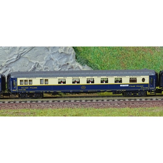 HN4491-Arnold HN4491 Set de 3 voitures voyageurs "Edelweiss Pullman Express", CIWL, DD3/VPC Flèche d'Or/VP Étoile du Nord, échelle N