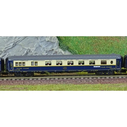 Arnold HN4491 Set of 3 passenger cars "Edelweiss Pullman Express", ... HN4491-Arnold HN4491 Set of 3 passenger cars "Edelweiss Pullman Express", CIWL, DD3/VPC Golden Arrow/VP North Star, N scale