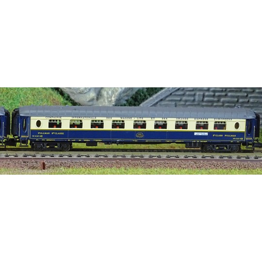 HN4491-Arnold HN4491 Set of 3 passenger cars "Edelweiss Pullman Express", CIWL, DD3/VPC Golden Arrow/VP North Star, N scale