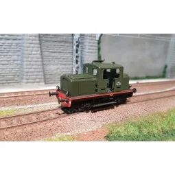 Ree Modeles MB 089 MOYSE 32 TDE shunting locomotive, SNCF, Green 30...