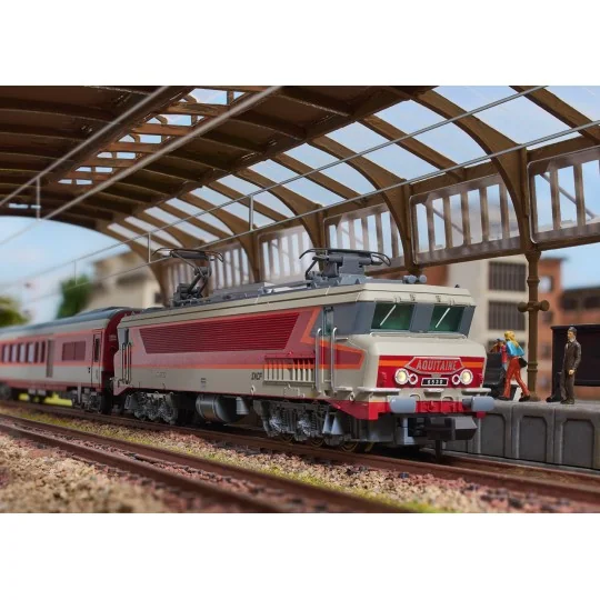 MiniTrix 16612 CC 6500 electric locomotive, SNCF, Aquitaine namepla... Trix_16612-MiniTrix 16612 CC 6500 electric locomotive, SNCF, Aquitaine nameplate, digital sound, N scale