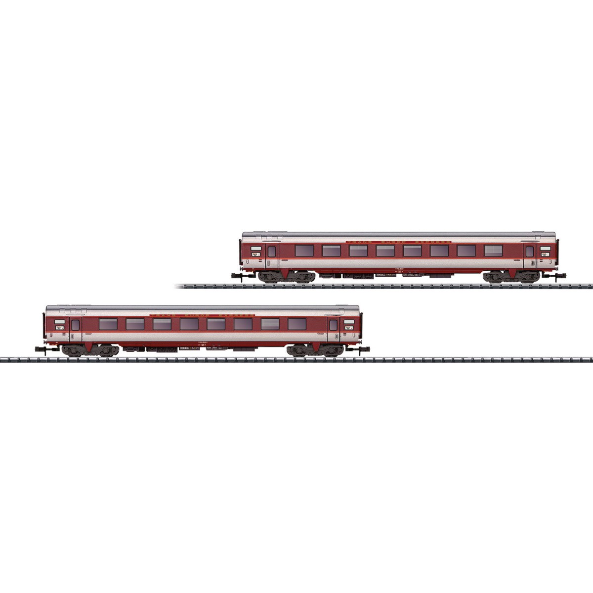 MiniTrix 15691 Set of 2 luxury passenger cars, 1st class, SNCF, TEE...