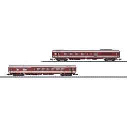 MiniTrix 15692 Set of 2 luxury passenger cars, 1st class / restaura...