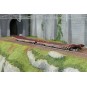 Trix_24429-Trix 24429 Wagons plats articulés Laads 800B, Transwaggon