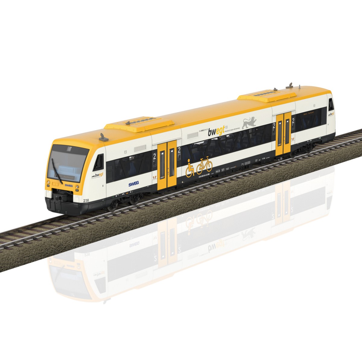 Trix 25966 Autorail diesel Regio Shuttle RS1, série 650, SWEG, digitale sonore Trix Trix_25966 - 4