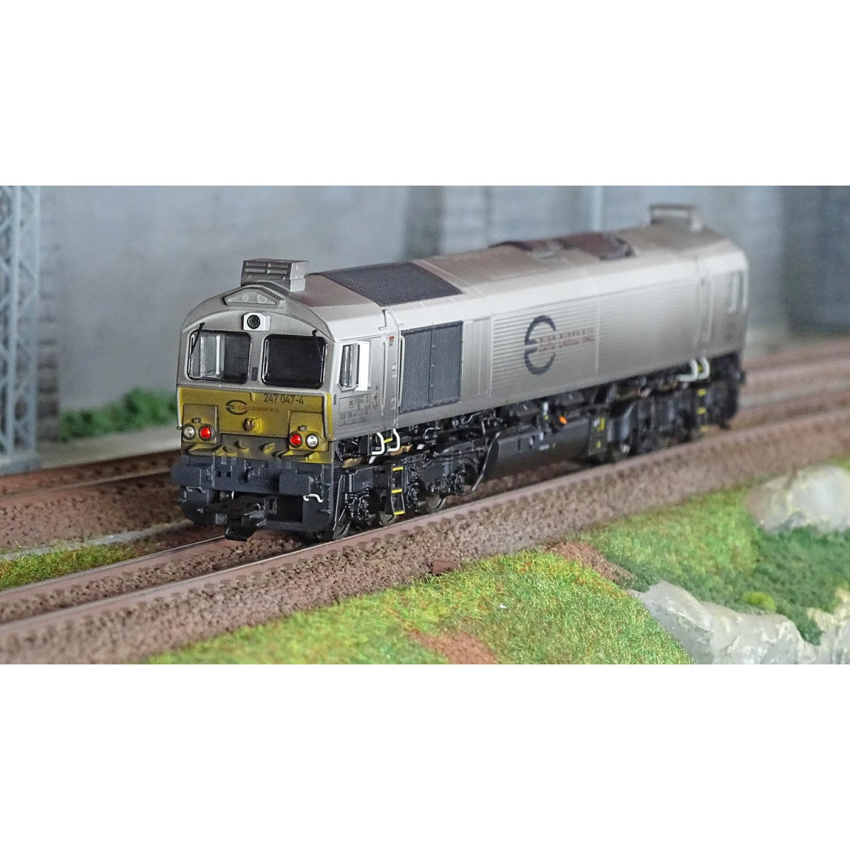 Trix 22996 Locomotive diesel Classe 77, DB, Euro Cargo Rail, digitale sonore Trix Trix_22996 - 1