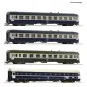 Roco 6200080 Set de 4 voitures voyageurs Arlberg-Express, SNCF Roco Roco_6200080 - 8 Roco_6200080-Roco 6200080 Set de 4 voitures voyageurs Arlberg-Express, SNCF