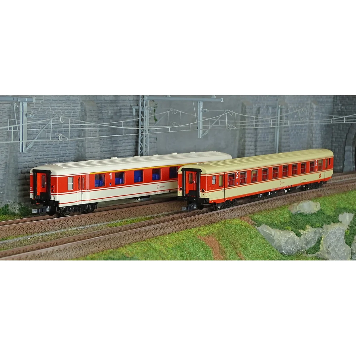 Roco 6200078 Set of 2 Arlberg-Express passenger cars, ÖBB - Roco_62...