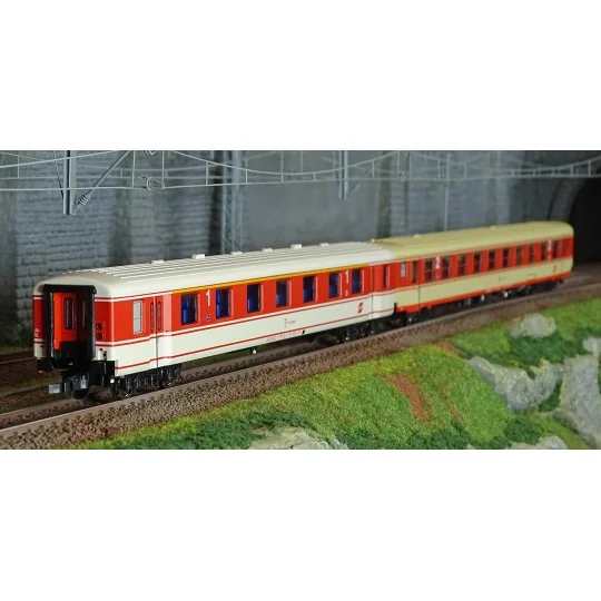 Roco_6200078-Roco 6200078 Set de 2 voitures voyageurs Arlberg-Express, ÖBB