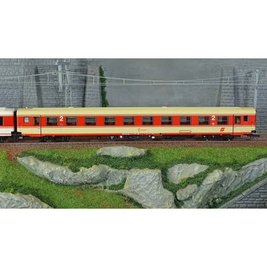 Roco_6200078-Roco 6200078 Set of 2 Arlberg-Express passenger cars, ÖBB