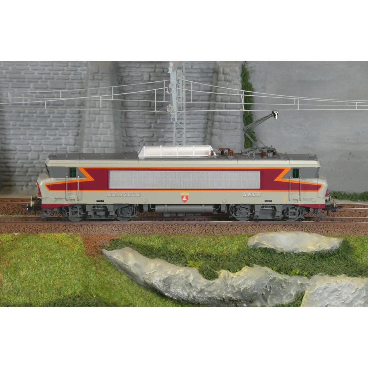 Roco 7510136 Locomotive électrique BB 15056, SNCF, blason Vannes, digitale sonore Roco Roco_7510136 - 2