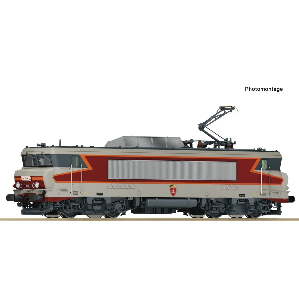 Roco 7500136 BB 15056 electric locomotive, SNCF, Vannes coat of arms